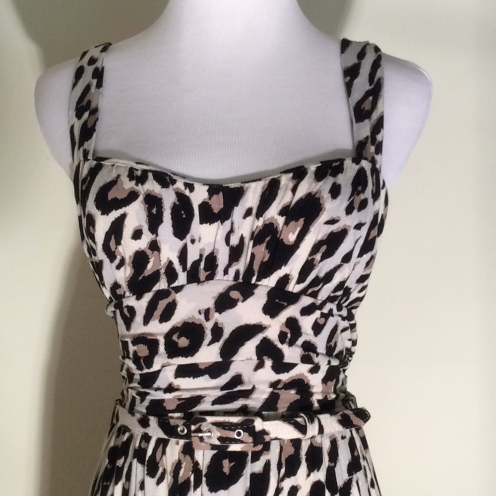 Gorg Bb Dakota Animal Print Dress! Only Worn Once! View 3